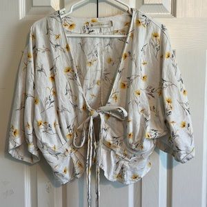 Happy X Nature cropped top